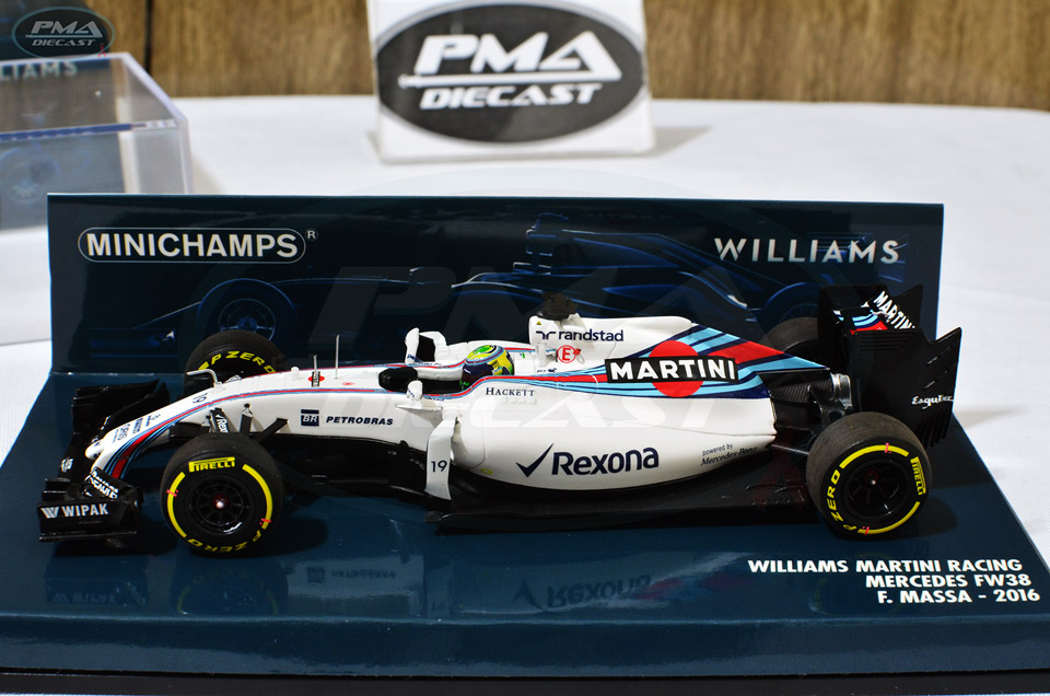 FELIPE MASSA 2016 WILLIAMS FW38 1:43